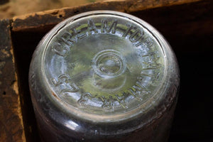 Chevy Chase Milk Bottle Vintage Glass Dairy Bottle from Chestnut Farms, Washington DC - Eagle's Eye Finds