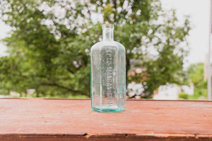 Pepto-Mangan (Gude) Vintage Aqua Bottles - Eagle's Eye Finds
