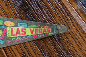 Las Vegas Nevada Felt Pennant Vintage Wall Decor - Eagle's Eye Finds