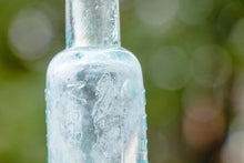 Load image into Gallery viewer, Mrs. Winslow&#39;s Soothing Syrup Bottle Vintage Aqua Baby Medicine Bottle - Eagle&#39;s Eye Finds
