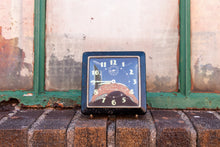 Load image into Gallery viewer, Westclox Square Mid-Century Alarm Clock Vintage Bedroom Decor - Eagle&#39;s Eye Finds
