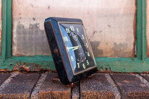 Westclox Square Mid-Century Alarm Clock Vintage Bedroom Decor - Eagle's Eye Finds