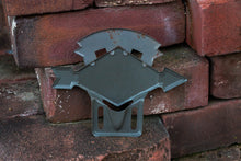 Load image into Gallery viewer, Sunoco USA First FS Initials License Plate Topper Vintage Automobilia - Eagle&#39;s Eye Finds

