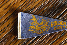 Load image into Gallery viewer, Golden Canyon Pennant Vintage Mini Yellowstone National Park Wall Decor - Eagle&#39;s Eye Finds
