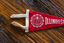 Load image into Gallery viewer, Illinois State University Mini Felt Pennant Vintage College Decor - Eagle&#39;s Eye Finds
