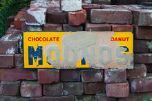 Load image into Gallery viewer, Mounds Chocolate Candy Sign Vintage Advertising Wall Decor - Eagle&#39;s Eye Finds
