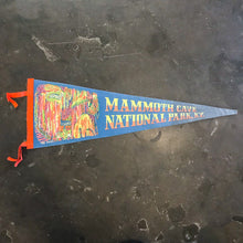 Load image into Gallery viewer, Mammoth Cave National Park KY Felt Pennant Vintage Wall Decor - Eagle&#39;s Eye Finds
