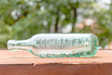 Load image into Gallery viewer, Cochran &amp; Co. Belfast Ginger Ale Bottle Vintage Glass Round Bottom Soda Bottle - Eagle&#39;s Eye Finds

