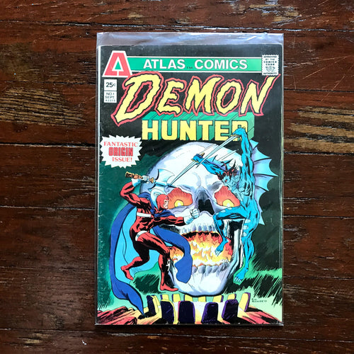 Demon Hunter Atlas Comics Vintage Comic Book - Eagle's Eye Finds