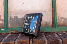 Load image into Gallery viewer, Westclox Square Mid-Century Alarm Clock Vintage Bedroom Decor - Eagle&#39;s Eye Finds
