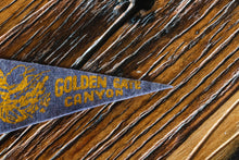 Load image into Gallery viewer, Golden Canyon Pennant Vintage Mini Yellowstone National Park Wall Decor - Eagle&#39;s Eye Finds
