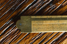 Load image into Gallery viewer, Lufkin No. 372 Boxwood Folding Ruler Vintage Tool - Eagle&#39;s Eye Finds
