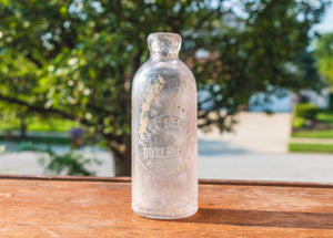 Apgar Dover New Jersey Hutch Bottle Vintage Antique Glass Bottle - Eagle's Eye Finds