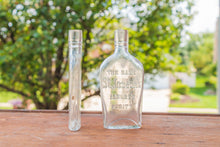 Load image into Gallery viewer, St. Joseph&#39;s Medicine Flask Bottle Vintage Embossed Glass - Eagle&#39;s Eye Finds
