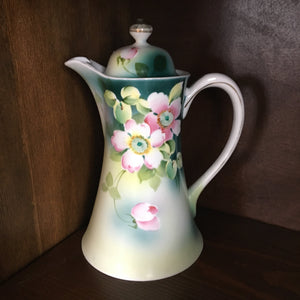 Nippon Hot Chocolate Set Floral Porcelain China - Eagle's Eye Finds