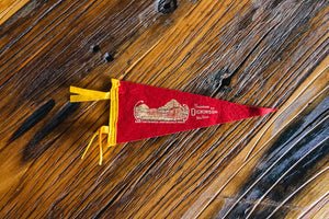 Roosevelt National Park Dickinson North Dakota Felt Pennant Vintage Wall Decor - Eagle's Eye Finds
