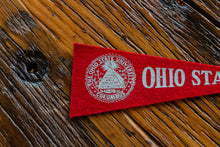 Load image into Gallery viewer, The Ohio State University Mini Felt Pennant Vintage College Wall Decor - Eagle&#39;s Eye Finds
