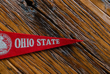 Load image into Gallery viewer, The Ohio State University Mini Felt Pennant Vintage College Wall Decor - Eagle&#39;s Eye Finds
