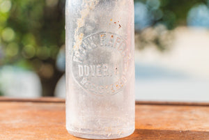 Apgar Dover New Jersey Hutch Bottle Vintage Antique Glass Bottle - Eagle's Eye Finds