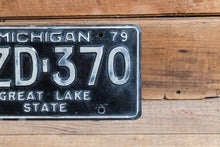 Load image into Gallery viewer, Michigan 1979 Great Lake State License Plate Vintage Wall Hanging Decor - Eagle&#39;s Eye Finds
