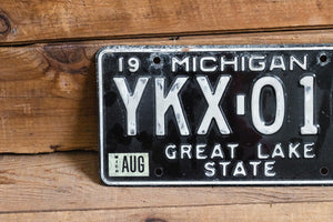 Michigan 1979 Great Lake State License Plate Vintage Wall Hanging Decor - Eagle's Eye Finds