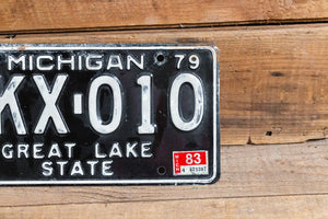 Michigan 1979 Great Lake State License Plate Vintage Wall Hanging Decor - Eagle's Eye Finds