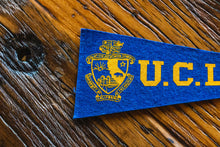 Load image into Gallery viewer, UCLA Mini Felt Pennant Vintage College Decor - Eagle&#39;s Eye Finds
