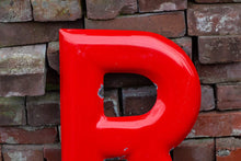 Load image into Gallery viewer, Red Letter R Porcelain Vintage Wall Hanging Decor Initials Name Letter - Eagle&#39;s Eye Finds
