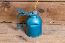 Load image into Gallery viewer, Blue Eagle Thumb Pump Oiler Vintage Oil Can - Eagle&#39;s Eye Finds
