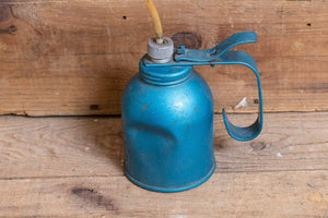 Blue Eagle Thumb Pump Oiler Vintage Oil Can - Eagle's Eye Finds