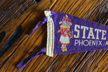 Load image into Gallery viewer, State Fair Phoenix Arizona Felt Pennant Vintage Wall Hanging Decor - Eagle&#39;s Eye Finds
