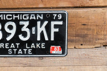 Load image into Gallery viewer, Michigan 1979 Great Lake State License Plate Vintage Wall Hanging Decor - Eagle&#39;s Eye Finds
