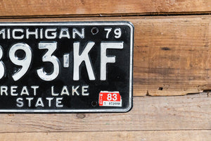 Michigan 1979 Great Lake State License Plate Vintage Wall Hanging Decor - Eagle's Eye Finds