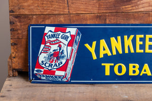 Yankee Girl Tobacco Tin Sign Vintage Wall Hanging Advertising Decor Reproduction - Eagle's Eye Finds
