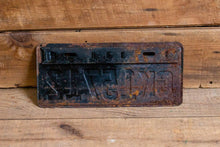 Load image into Gallery viewer, 1934 Florida License Plate Commercial Use Vintage Wall Hanging Decor - Eagle&#39;s Eye Finds
