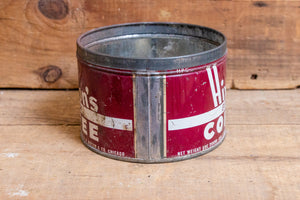 Hixon's Coffee Tin Can Vintage Indoor Planter or Storage Container - Eagle's Eye Finds