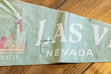 Load image into Gallery viewer, Las Vegas Nevada Felt Pennant Vintage Wall Hanging Decor - Eagle&#39;s Eye Finds
