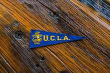 Load image into Gallery viewer, UCLA Mini Felt Pennant Vintage College Decor - Eagle&#39;s Eye Finds
