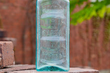 Load image into Gallery viewer, Hood&#39;s Sarsaparilla Vintage Aqua Apothecary Bottles from Lowell Massachusetts - Eagle&#39;s Eye Finds
