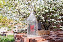 Load image into Gallery viewer, Meadow Brook Farms Dairy Vintage Embossed Glass Half Gallon Milk Bottle From Peoria IL - Eagle&#39;s Eye Finds
