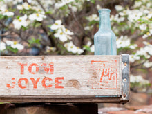 Load image into Gallery viewer, Tom Joyce 7up Soda Crate Vintage Wood Pop Box - Eagle&#39;s Eye Finds
