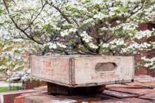 Load image into Gallery viewer, Tom Joyce 7up Soda Crate Vintage Wood Pop Box - Eagle&#39;s Eye Finds
