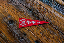 Load image into Gallery viewer, University of New Mexico Mini Felt Pennant Vintage College Decor - Eagle&#39;s Eye Finds

