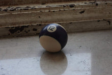 Load image into Gallery viewer, Lucky Number 12 Purple  Vintage Billiard Pool Ball - Eagle&#39;s Eye Finds
