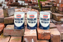 Load image into Gallery viewer, Texaco Havoline Oil Cans Quart Sized Vintage Motor Auto Car Decor - Eagle&#39;s Eye Finds
