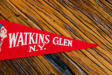 Load image into Gallery viewer, Watkins Glen State Park New York Felt Pennant Vintage Wall Decor - Eagle&#39;s Eye Finds
