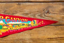 Load image into Gallery viewer, Grand Canyon National Park Red Felt Pennant Vintage Wall Decor - Eagle&#39;s Eye Finds
