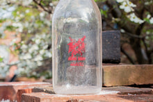 Load image into Gallery viewer, Meadow Brook Farms Dairy Vintage Embossed Glass Half Gallon Milk Bottle From Peoria IL - Eagle&#39;s Eye Finds
