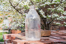 Load image into Gallery viewer, Meadow Brook Farms Dairy Vintage Embossed Glass Half Gallon Milk Bottle From Peoria IL - Eagle&#39;s Eye Finds
