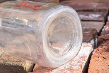 Load image into Gallery viewer, Meadow Brook Farms Dairy Vintage Embossed Glass Half Gallon Milk Bottle From Peoria IL - Eagle&#39;s Eye Finds
